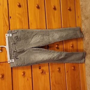 Gray jeans